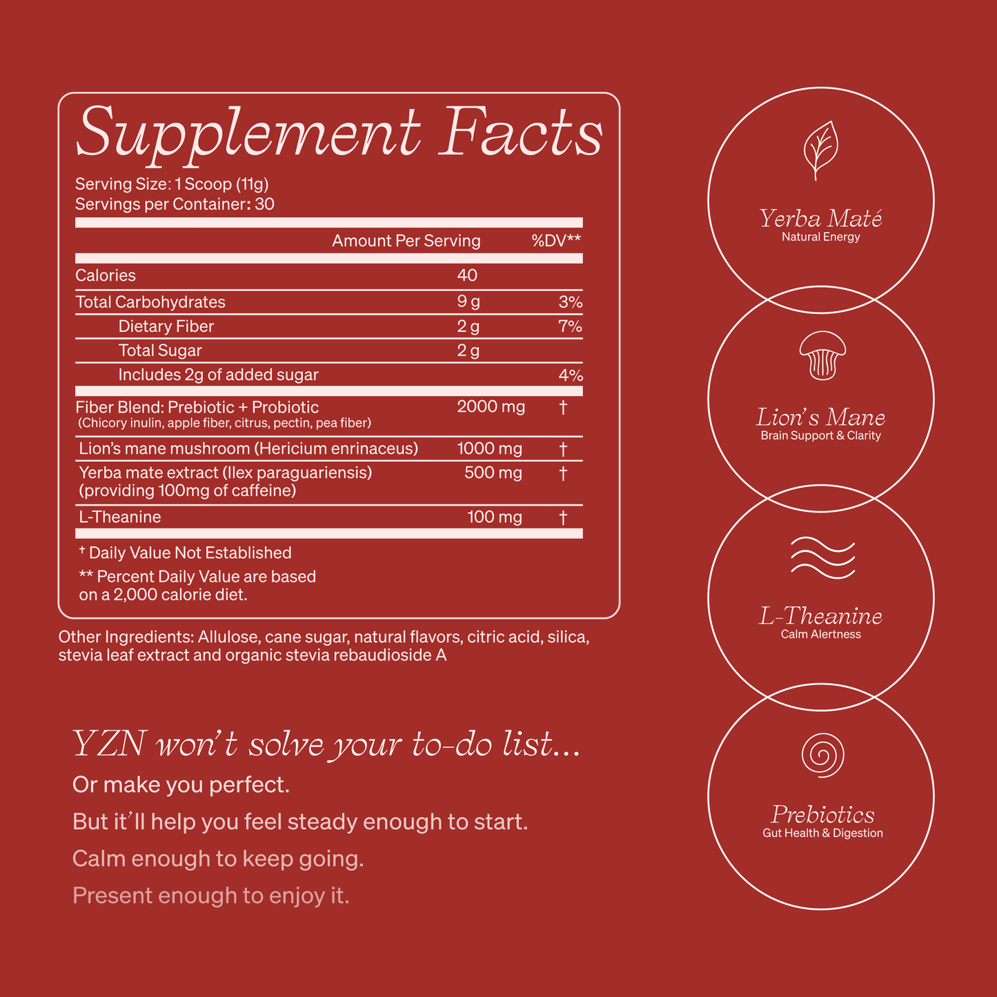 YZN - Matcha Yerba Blend