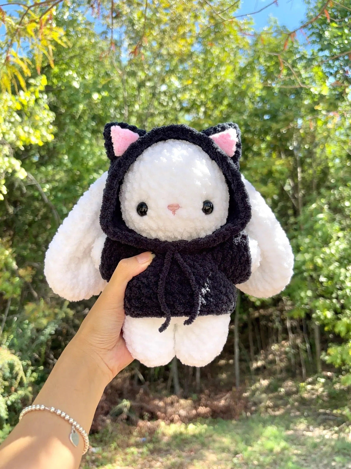 9-in-1 Baby Bunny Hoodie Crochet Pattern Bundle