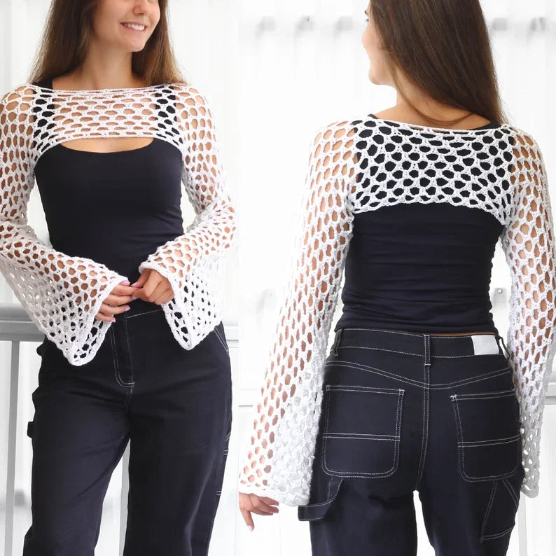 LILY Shrug Sleeves Crochet Pattern