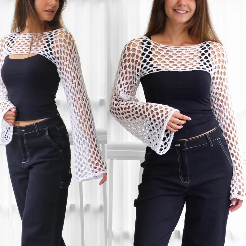 LILY Shrug Sleeves Crochet Pattern
